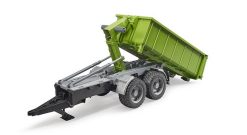 BRUDER 2035 Zelený vůz za traktor - kontejner