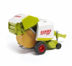 BRUDER 2121 Zeleno bílý BALÍKOVAČ slámy CLAAS Rollant 250