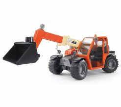 BRUDER 2140 Oranžový MANIPULÁTOR JLG 2505