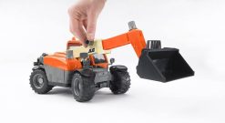 BRUDER 2140 Oranžový MANIPULÁTOR JLG 2505