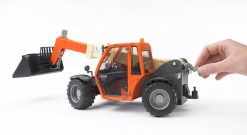 BRUDER 2140 Oranžový MANIPULÁTOR JLG 2505