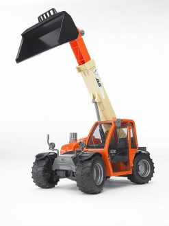 BRUDER 2140 Oranžový MANIPULÁTOR JLG 2505