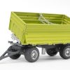 BRUDER 2203 Sklápěcí vůz FLIEGL-zelený,třístranný