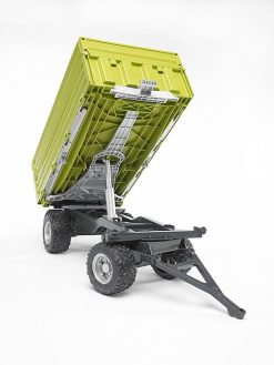 BRUDER 2203 Sklápěcí vůz FLIEGL-zelený,třístranný