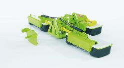 BRUDER 2218 Zeleno bílá ŽACÍ LIŠTA CLAAS Disco 8550C