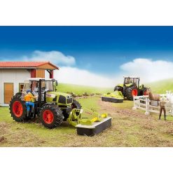 BRUDER 2324 Zeleno bílá ŽACÍ LIŠTA CLAAS Disco 3050FC