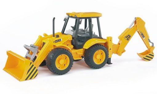 BRUDER 2428 JCB Žlutý Bagr 4CX s čelním nakladačem