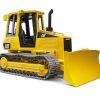 BRUDER 2443 Žlutý BULDOZER CAT malý
