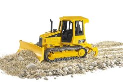 BRUDER 2443 Žlutý BULDOZER CAT malý