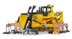 BRUDER 2452 Žlutý BULDOZER CAT