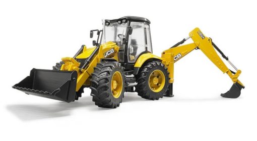 BRUDER 2454 Traktor bagr JCB 5CX ECO s čelním nakladačem