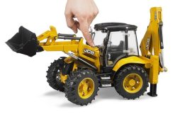 BRUDER 2454 Traktor bagr JCB 5CX ECO s čelním nakladačem