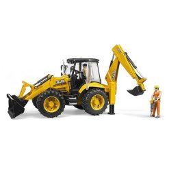 BRUDER 2454 Traktor bagr JCB 5CX ECO s čelním nakladačem