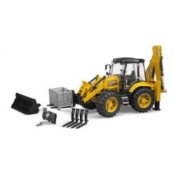 BRUDER 2454 Traktor bagr JCB 5CX ECO s čelním nakladačem