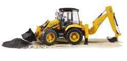 BRUDER 2454 Traktor bagr JCB 5CX ECO s čelním nakladačem