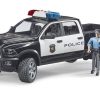 BRUDER 2505 Policejní auto RAM s policistou