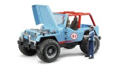 BRUDER 2541 Modré AUTO JEEP s řidičem