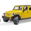 BRUDER 2543 Auto Jeep Wrangler Rubicon s figurkou - cyklista