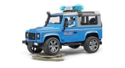 BRUDER 2597 Policejní auto Land Rover s figurkou