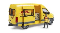 BRUDER 2671 Mercedes-Benz Sprinter DHL s řidičem a příslušenstvím