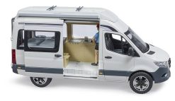 BRUDER 2672 Mercedes-Benz Sprinter Camper s figurkou