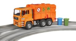 BRUDER 2760 Nákladní auto MAN TGA popeláři, oranžové