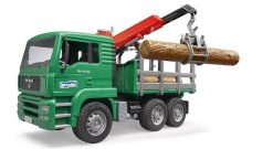 BRUDER 2769 Zelené AUTO MAN TGA přeprava dřeva