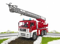 BRUDER 2771 Nákladní auto MAN s požárním žebříkem a sirénou