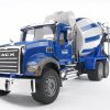 BRUDER 2814 Modro bílý DOMÍCHÁVAČ MACK Granite