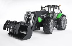 BRUDER 3081 Zelený TRAKTOR DEUTZ AGROTRON X720 s nakladačem