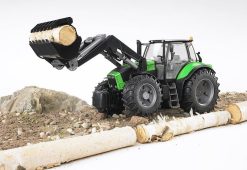 BRUDER 3081 Zelený TRAKTOR DEUTZ AGROTRON X720 s nakladačem