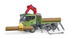 BRUDER 3524 Zelené AUTO SCANIA R přeprava dřeva
