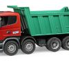 BRUDER 3550 Červeno zelená SKLÁPĚČKA SCANIA R