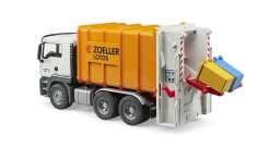 BRUDER 3762 Nákl. auto MAN TGS - popelář (oranžový)
