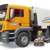 BRUDER 3780 Nákladní auto MAN TGS - zametací vůz
