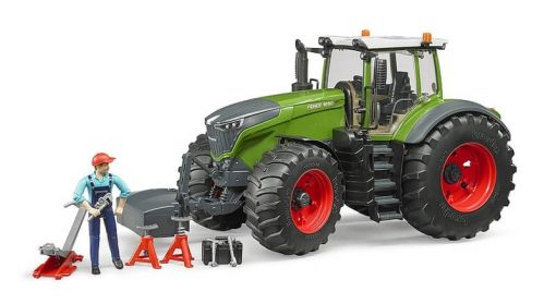 BRUDER 4041 Traktor FENDT 1050 Vario s mechanikem a nářadím