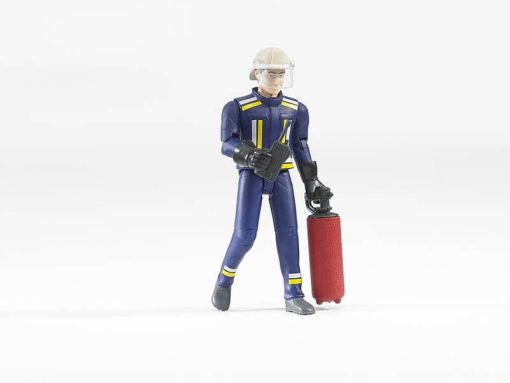 BRUDER 60100 Figurka hasič v obleku s příslušenstvím