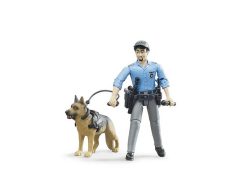 BRUDER 62150 BWORLD policista se psem