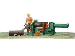 BRUDER 62650 Set lesní hospodářství s figurkou a příslušenstvím