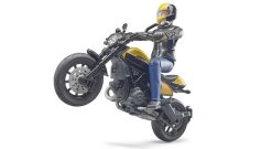 BRUDER 63053 Figurka - motocykl Ducati Full Throttle, řidič