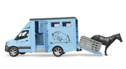BRUDER 2674 MB Sprinter přeprava zvířat, kůň