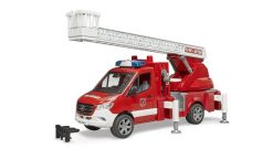 BRUDER 2673 MB Sprinter Hasičský vůz s otočným žebříkem, čerpadlem, majákem