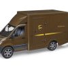 BRUDER 2678 MB Sprinter UPS s příslušenstvím a řidičem