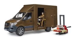 BRUDER 2678 MB Sprinter UPS s příslušenstvím a řidičem