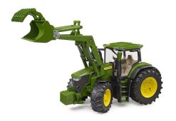 BRUDER 3151 Traktor John Deere 7R 350 s čelním nakladačem