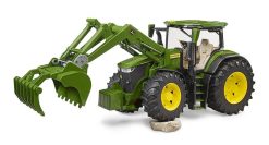 BRUDER 3151 Traktor John Deere 7R 350 s čelním nakladačem