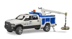 BRUDER 2509 Servisní vůz RAM 2500 s otočným majákem