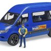 BRUDER 2681 Mercedes-Benz Sprinter Mikrobus s figurkou