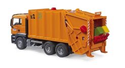BRUDER 3760 Oranžové AUTO MAN TGS POPELÁŘ