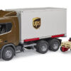 BRUDER 3582 Nákladní auto Scania Super 560R UPS - kontejner, vozík